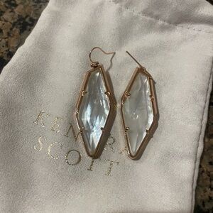 Kendra Scott Gold Rose Bexley drop earrings